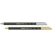 edding Marker 1200 metallic colourpen Filzstift gold