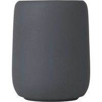 blomus Zahnputzbecher  SONO  Zahnbürstenbecher: Edle Keramik mit Soft Touch Oberfläche  Hochwertig  Soft Touch  Keramik  Glasiert  11cm  300ml