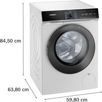 SIEMENS Waschmaschine WG44B2070  9 kg  1400 U/min  Home Connect App  Dampfprogramm