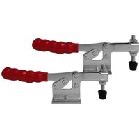 SO TECH  Klemmen Klemmhalter Kniehebelspanner Schnellspanner Kniehebelklemme   2 St   Knebelklemme Haltekraft bis zu 227 kg