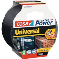 tesa Klebeband Gewebeband ext.Power  56348 schwarz L.10 schwarz