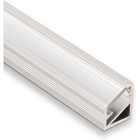 SO TECH  LED Stripe Profil 5 Stück LED Aluprofil 44  55  66 oder 99  Länge 2 m  Abdeckung opal oder klar  versch. Ausführungen