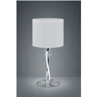 TRIO Leuchten LED Tischleuchte Nandor  LED fest integriert  mit integrierten LEDs im Leuchtenfuss  exkl. Leuchtmittel  E27 