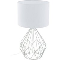 EGLO LED Tischleuchte Pedregal 1  Leuchtmittel exklusive  Tischleuchte  Tischlampe  Vintage  Nachttischlampe  Schalter  E27