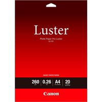 Canon Fotopapier LU 101 Luster Pro A4   20 Blatt
