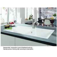 Villeroy & Boch Küchenspüle Villeroy & Boch Siluet 45 Flat  78/49 cm
