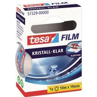 tesa Klebeband kristall klar  1 Rolle  19mm  transparent  10 Meter 