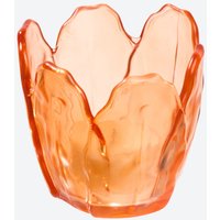 Teelichthalter aus Glas  Ø ca. 8 2 cm