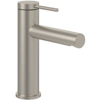 Villeroy & Boch Waschtischarmatur Loop & Friends 106 Einhebel  ohne Ablaufgarnitur  Standmontage   Brushed Nickel Matt