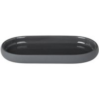 blomus Seifenablage Badablage SONO dunkelgrau  Breite: 10 cm
