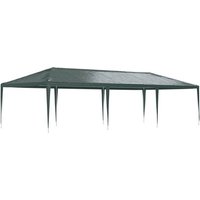 vidaXL Partyzelt  Profi Pavillon 4 9 m Grün 90 g/m 