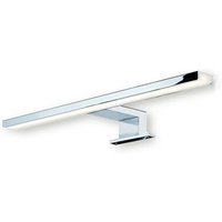 SO TECH  LED Spiegelleuchte LED Aufbauleuchte AALTO 230V 300   800 mm  3000 K / 4000 K chrom poliert