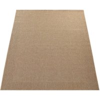 Paco Home Teppich Waregem 621  rechteckig  Höhe: 4 mm  Flachgewebe  meliert  mit Bordüre  Outdoor geeignet  Wohnzimmer