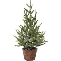 my home Künstlicher Weihnachtsbaum Weihnachtsdeko  künstlicher Christbaum  Tannenbaum  Fichte mit Schnee