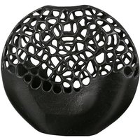 Elegante schwarze Osaka Vase
