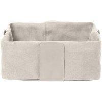 blomus Brotkorb  DESA  Brotkorb: Modernes Design mit herausnehmbaren Stoffbezug  100% Baumwolle  Herausnehmbarer Bezug  Pflegeleicht  Modernes Design