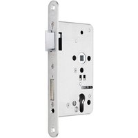 SO TECH  Einsteckschloss BKS Panikschloss mit Wechselfunktion E B 1201  Stulp 24 mm  für Profilzylinder  PZ    Dornmaß 65 mm  DIN Links  Entfernung 72 mm  Lochung Vierkant 9 mm  2 tourig