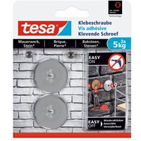 tesa Klebepad tesa Klebeschraube Traglast 5 kg  2 Stück