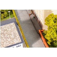 PREMIUM Straßenfolie Kopfsteinpflaster  hellgrau