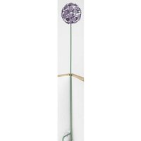BURI Gartenstecker Gartenstecker Hortensie 100cm Blumen Dekoration Erdspieß Blüte Stab