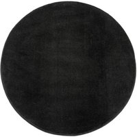 Paco Home Teppich Cadiz 630  rund  Höhe: 14 mm  Kurzflor  Uni Farben  besonders weich  waschbar  Wohnzimmer