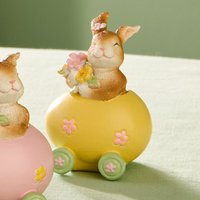 Deko Hase aus Polyresin  ca. 5 5x6 5x8 5 cm