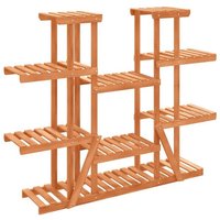 vidaXL Pflanzentreppe Blumenregal Pflanzenregal Pflanzentreppe Pflanzenregal 9 Ablagen 110x2