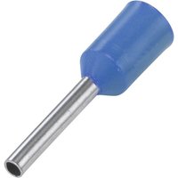 TRU COMPONENTS Aderendhülsen TRU COMPONENTS 1091286 Aderendhülse 0.3 mm  Teilisoliert Hellblau 100  E030 06LB