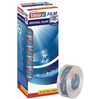 tesa Klebeband tesafilm  58260 kristall klar Klebefilm 19mm x 33m   8 Rollen