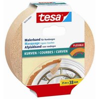 tesa Klebeband Malerband Kurven 25 m x 38 mm