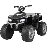 COSTWAY Elektro Kinderquad  Belastbarkeit 35 kg  24V Elektroquad mit Musik  LED Leuchten