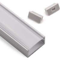 SO TECH  LED Stripe Profil LED Aufbau Profil PH1 für breite LED Stripes bis 16 mm  geeignet für z.B. Philips Hue LightStrip
