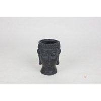 BURI Übertopf 9x Buddah Blumentöpfe Übertopf Pflanzen Blumenkübel Kräutergefäß Innen