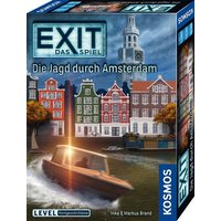 Kosmos Spiel EXIT  Das Spiel: Die Jagd durch Amsterdam  F   Rätselspiel  Made in Germany