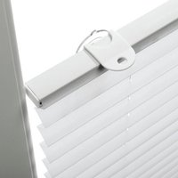 GARDINIA Dachfensterplissee  blickdicht  ohne Bohren  Saugnäpfe  passend für Velux Dachfenster  in Crush Optik