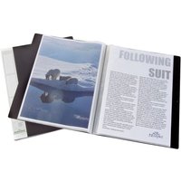 DURABLE Organisationsmappe Durable 2423 01 Sichtbuch DURALOOK    A4  30 Hüllen  20 mm  schwarz