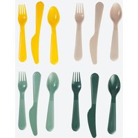 Kunststoffbesteck Set  12 teilig