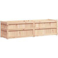 vidaXL Blumentopf Pflanzkübel 180x50x50 cm Massivholz Kiefer  1 St 