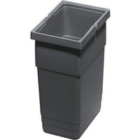 SO TECH  Mülltrennsystem Ninka eins2vier Abfallsammler 6 Liter  210 x 140 x 275 mm dunkelgrau 5135.11
