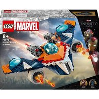 LEGO  Konstruktions Spielset Marvel Super Heroes Rockets Raumschiff vs. Ronan   290 St 