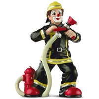 Zauberhafter GILDE Clown Feuerwehrmann Florian