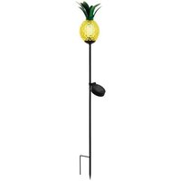 EGLO LED Solarleuchte Stahl  gelb  rund  0 06W  ø110mm  solarbetrieben