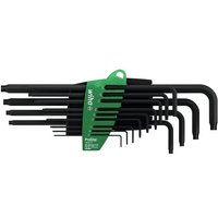 Wiha Schraubendreher   13 St   Winkelschraubendreher Satz im Handhalter T5 T45 schwarz