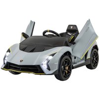 COSTWAY Elektro Kinderauto  Belastbarkeit 30 kg  Lamborghini elektrisch Kinderauto mit USB Anschluss