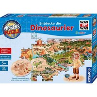 Kosmos Puzzle Kosmos 68287 Wissenspuzzle WAS IST WAS junior Entdecke die Dinosaurier  Puzzleteile