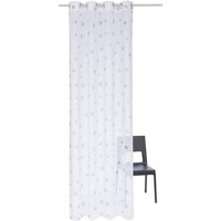 my home Gardine Stern  Ösen  1 St   transparent  Transparent  Voile  Polyester