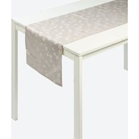 Tischläufer mit Jacquard Muster  ca. 40x140 cm