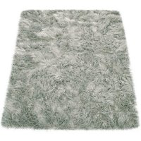 Paco Home Fellteppich Playa 960  rechteckig  Höhe: 64 mm  Kunstfell  Flokati Optik  Hochflor  weich und flauschig  Uni Farben