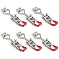 SO TECH  Kastenriegelschloss Spannverschluss  verstellbarer Schnellspanner  M8   Haltekraft 600 kg   abschließbar   6 tlg   M8  Haltekraft 600 kg  abschließbar  Edelstahl SS304