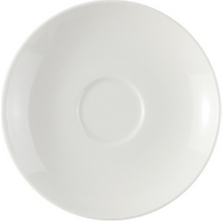 Villeroy & Boch vivo Kaffeeuntertassen   6er Set   Premium Porzellan   14 7 x 14 7 x 1 9 cm   Weiß
